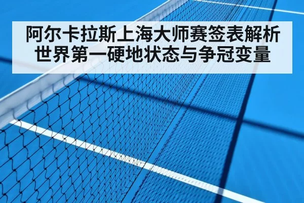 阿尔卡拉斯上海大师赛签表解析 世界第一硬地状态与争冠变量